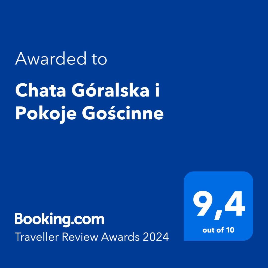 Chata Goralska I Pokoje Goscinne チェホチネク エクステリア 写真